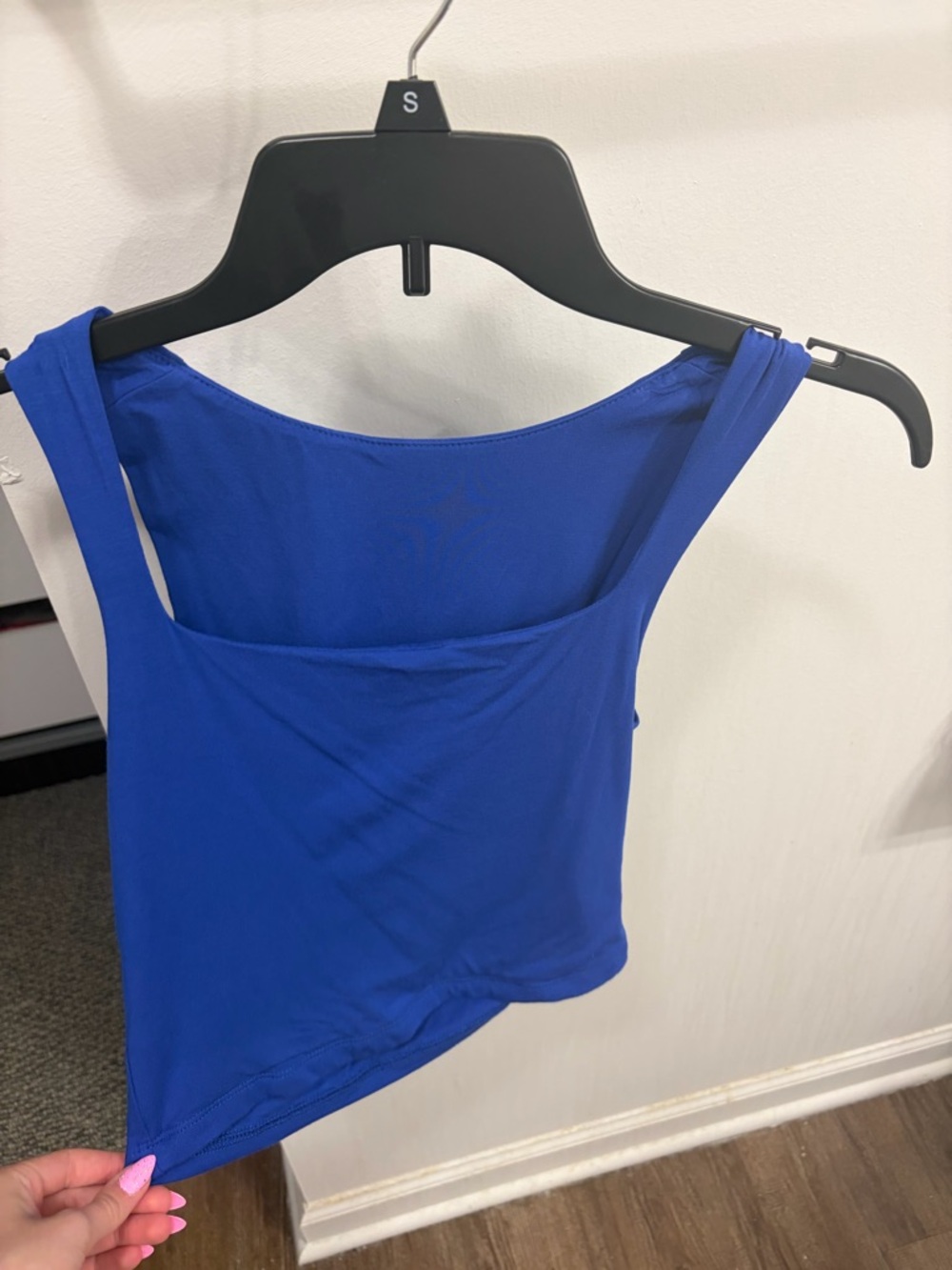Amazon Women's Cobalt Blue Square Neck Tank